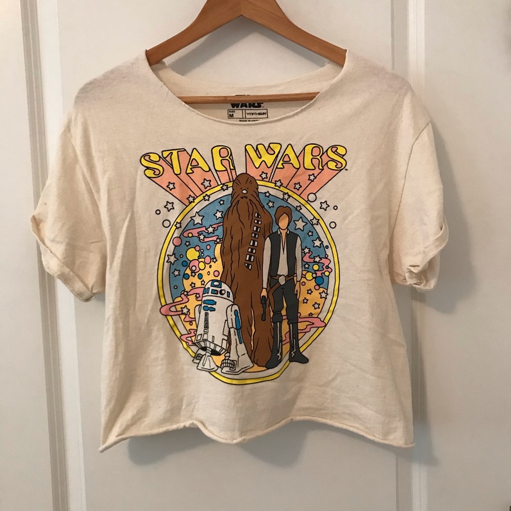 Retro Star Wars cropped tee